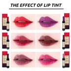 Red Wine Lipstick - Color swatch comparison