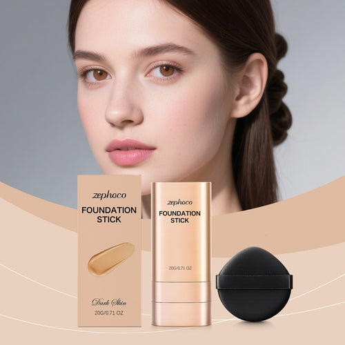 zephoco Clear Concealer Foundation Stick | Deep Flesh Color - JiaroPack
