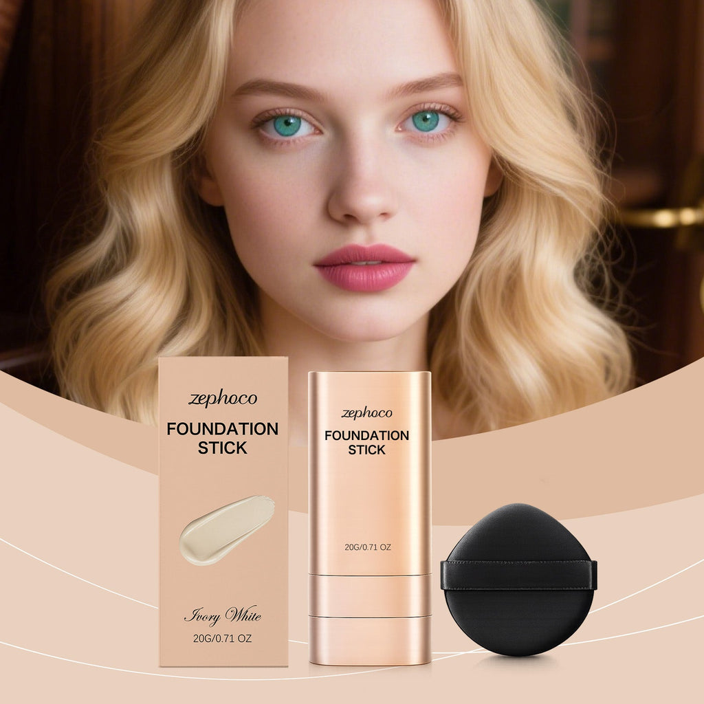 zephoco Clear Concealer Foundation Stick | Ivory White - JiaroPack